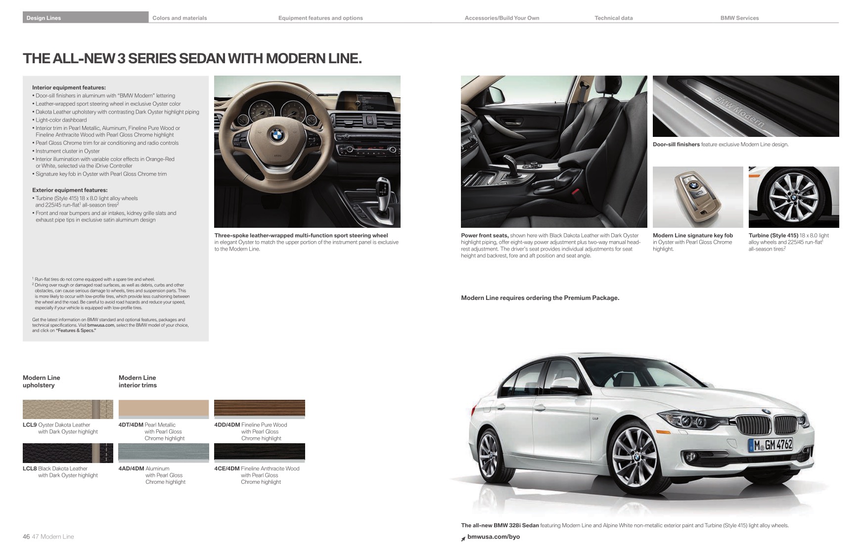 2012 BMW 3-Series Sedan Brochure Page 12
